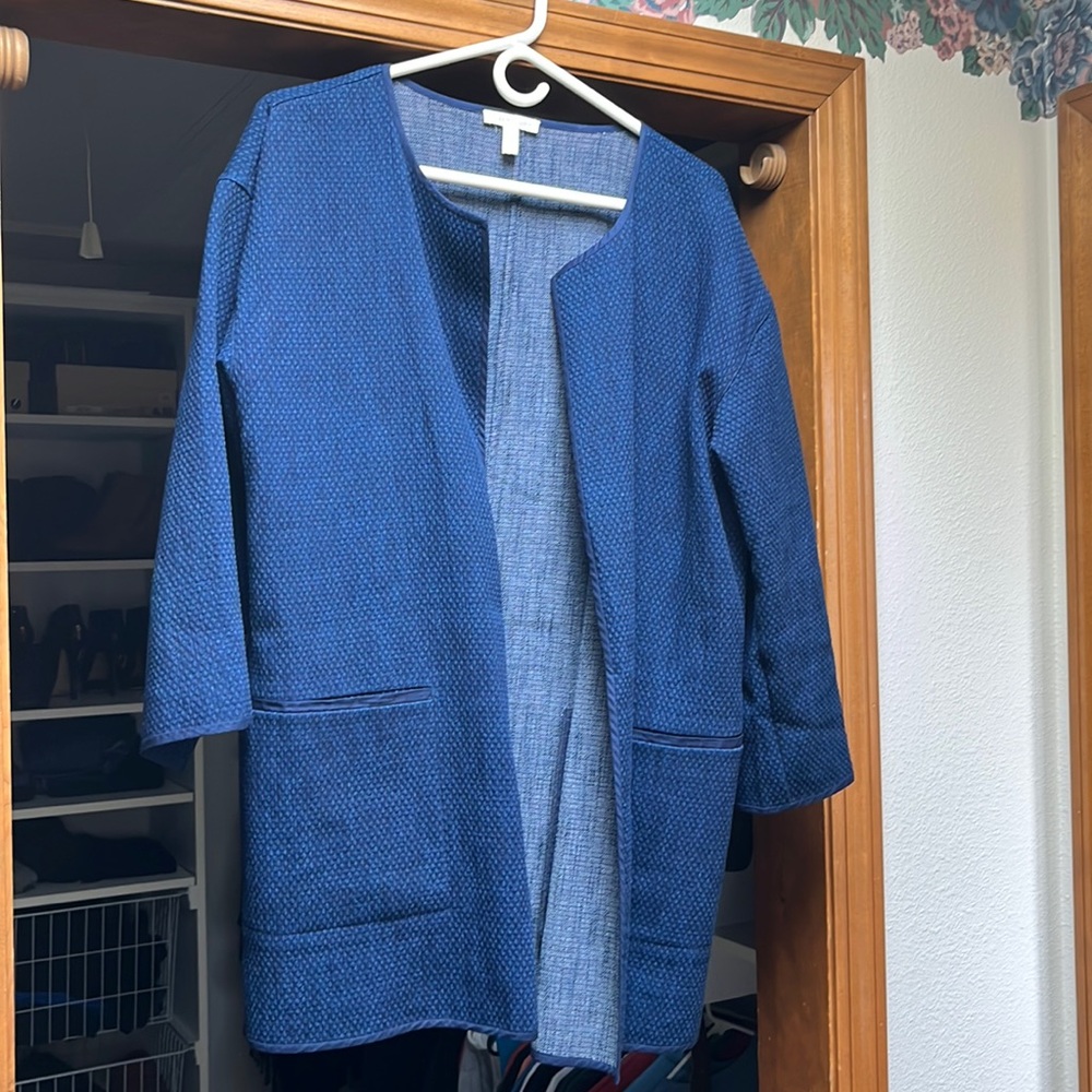 Navy blue Eileen Fisher Oversized jacket